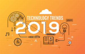 technology trends, trends, digital transformation, 2019, chatbots, the cloud, blockchain, IoT, Internet of Things, edge computing, 5G, conversational UI